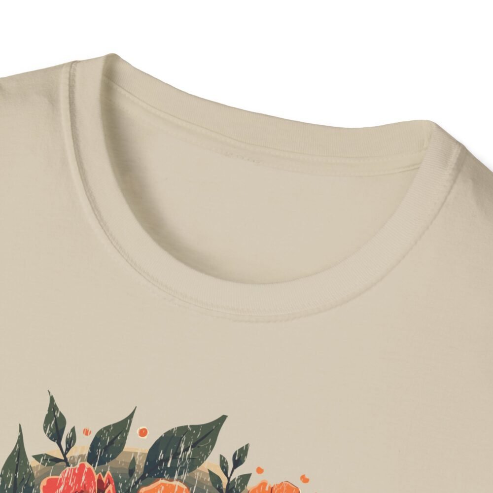 Floral Free Softstyle T-Shirt - Perfect for Spring Celebrations