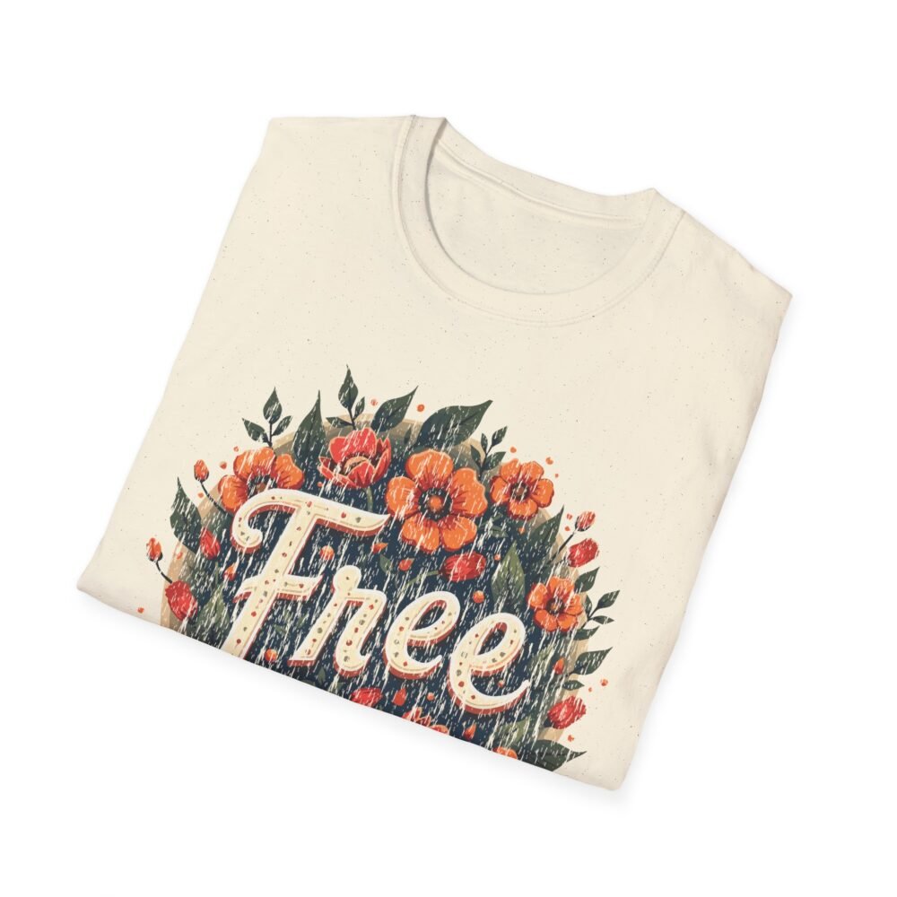 Floral Free Softstyle T-Shirt - Perfect for Spring Celebrations