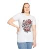 Bloom Floral White Softstyle T-Shirt – Perfect for Spring Celebrations & Everyday Wear