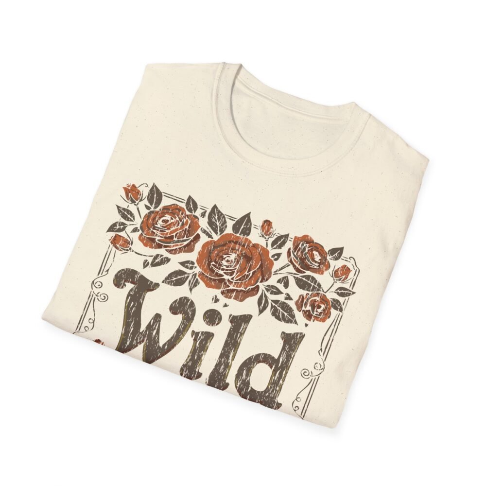 Wild Floral Unisex Softstyle T-Shirt – Casual Comfort for Nature Lovers