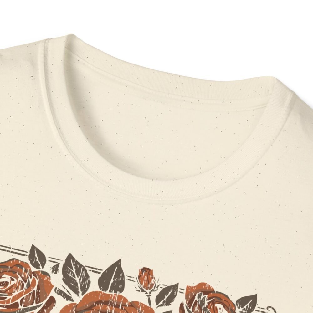 Wild Floral Unisex Softstyle T-Shirt – Casual Comfort for Nature Lovers