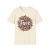 Floral Free Softstyle T-Shirt - Perfect for Spring Celebrations