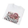 Bloom Floral White Softstyle T-Shirt – Perfect for Spring Celebrations & Everyday Wear