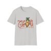 Embrace the Heat Unisex Softstyle White T-Shirt - Fun Chili Pepper Design