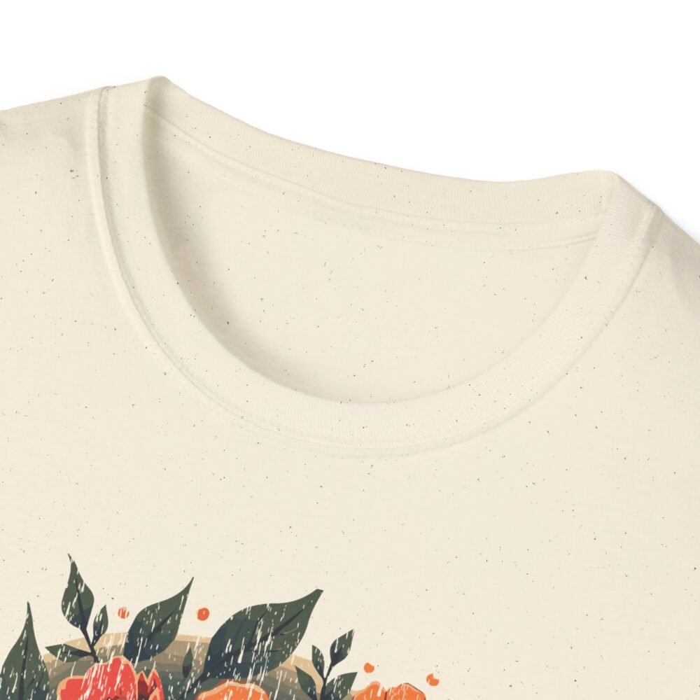 Floral Free Softstyle T-Shirt - Perfect for Spring Celebrations